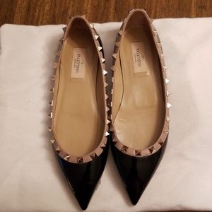 Valentino rockstuds flats